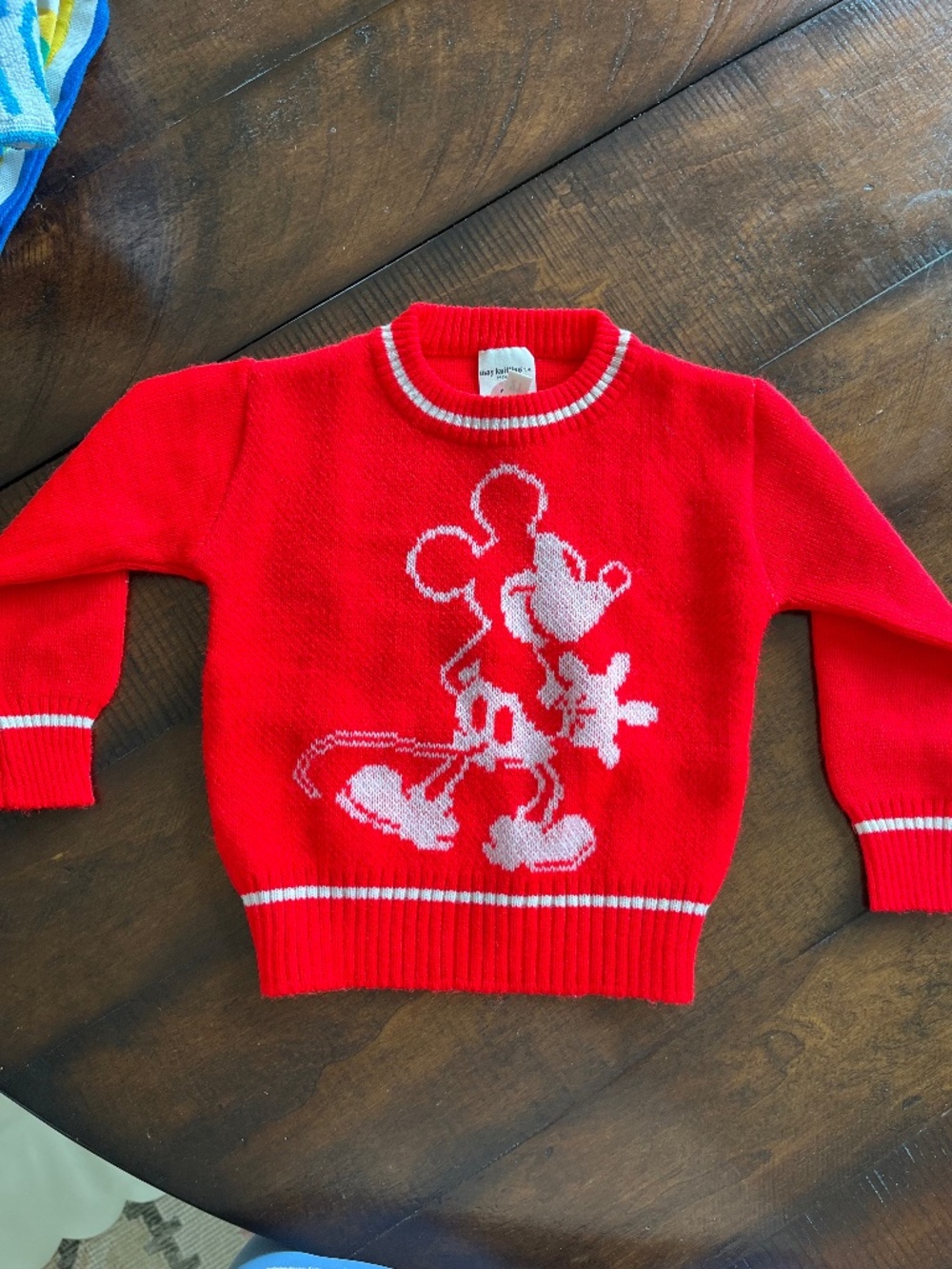 Vintage Mickey Mouse 2T crewneck Sweater